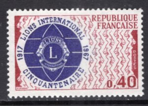 France 1196 Lion's Club MNH VF