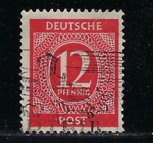 Germany AM Post Scott # 538, used