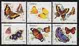 ZIMBABWE - 1992 - Butterflies - Perf 6v Set - Mint Never Hinged