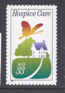 3276 Catalog # Hospice Care Late in Life Single Stamp 33 Cent