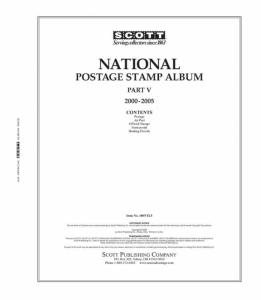 2000-2005 Scott US National Series Stamp Album Supplement Part 5 - #100NTL5