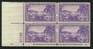 #802 3c Virgin Islands