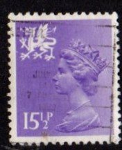 Wales - #WMMH27 Machin Queen Elizabeth II - Used