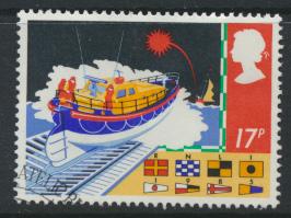 Great Britain  SG 1286 SC# 1107 Used / FU with First Day Cancel - Safety at Sea