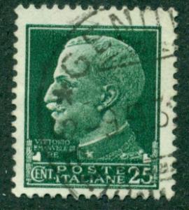 Italy 1929 # 218 U SCV(2014)=$0.25