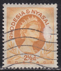 Rhodesia & Nyasaland 143B Queen Elizabeth II 1956