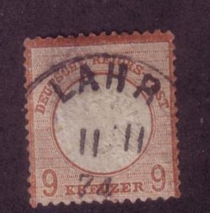 Germany Sc.# 25 Large Shield Used F/VF CV $225.00