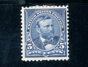 USAstamps Unused FVF US Serie of 1898 Grant Scott 281 OG MHR 