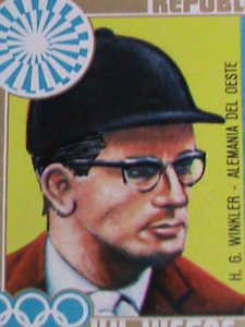 ​EQUATORIAL GUINEA-1972 OLYMPIC GAMES-MUNICH'72-CTO- S/S SHEET VERY FINE