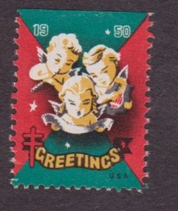 Christmas Seal from 1950 NG single