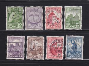 Denmark 342-343, 345, 347-351 U Various