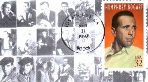 #3152 Humphrey Bogart Mini Special FDC