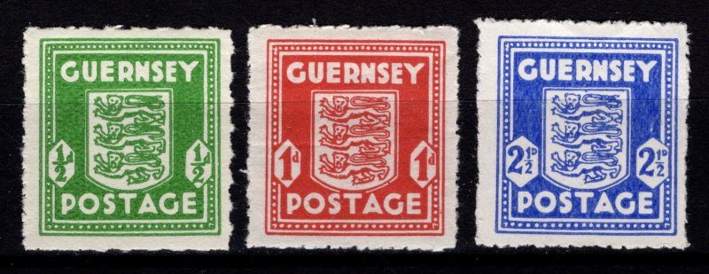 Channel Islands Guernsey 1941 German Occupation, Set [Unused]