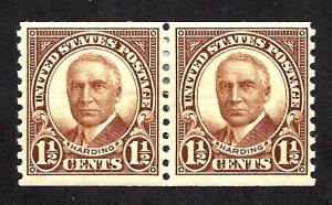 686 Mint,OG,HR... Pair... SCV $3.75