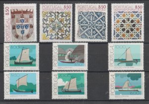 1981 Portugal 5 MNH* Set / Tiles / River Boat 19897-