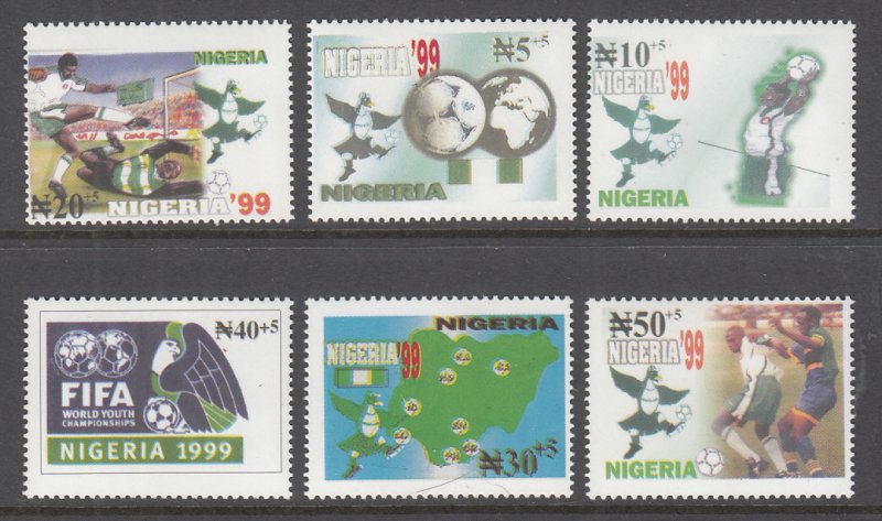 Nigeria B5-B10 MNH 