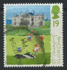 Great Britain SG 1829  Used  - Scottish Golf Courses 