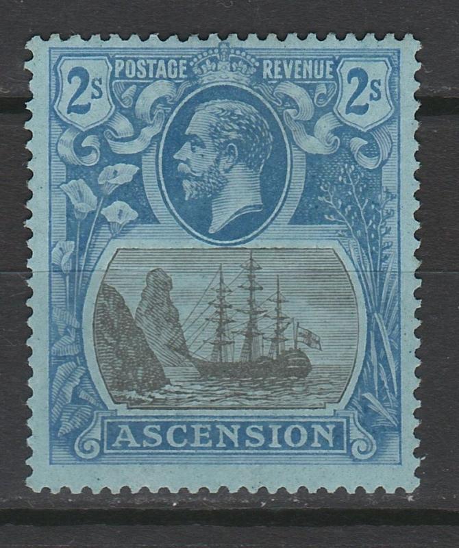 ASCENSION 1924 KGV SHIP 2/-