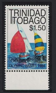 Trinidad and Tobago Sailing Olympic Games Los Angeles $150 with margin 1984