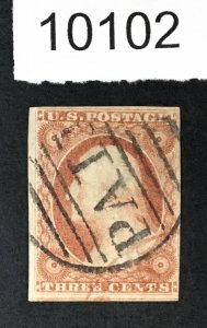 US STAMPS # 11A USED LOT #10102