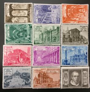 VATICAN CITY 122-31, E11-12  VF MNH