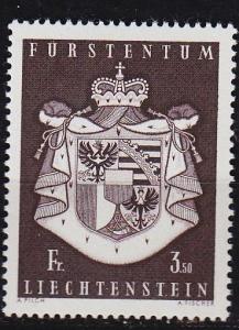 LIECHTENSTEIN [1969] MiNr 0506 ( **/mnh ) Wappen