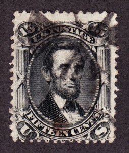 US 77 15c Lincoln Used F-VF SCV $180