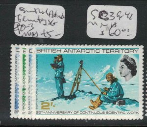 British Antarctic Territory SG 20-3 MNH (8fda) 