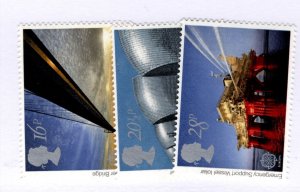 Great Britain #1019-1021 MH - Stamp - CAT VALUE $2.30