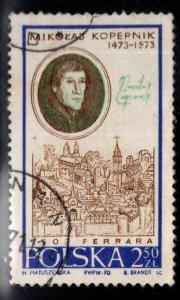 Poland Scott 1747 Used CTO 1970 Copernicus stamp