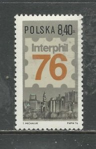 Poland Scott catalogue # 2158 Unused Hinged