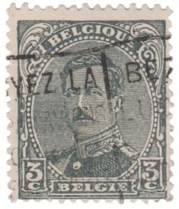 BELGIUM STAMP 1920. SCOTT # 110. USED. # 1