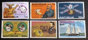 1976 Antigua 447-452 Satellites / Nobel laureates 7,00 €