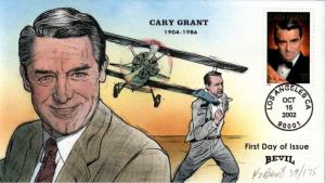 #3692 Cary Grant Bevil FDC