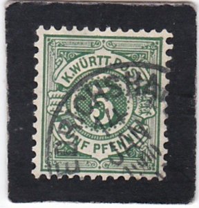 Wurttemberg,  #  59   used