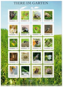Austria 2024 MNH Stamps Mini Sheet Animals Birds Insects Bees Bats Butterflies