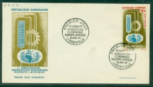 Gabon 1964 Europ Africa FDC