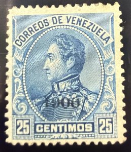 DP Stamps Venezuela 1900 SC 158 LH Rare
