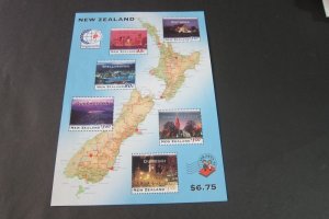 New Zealand 1995 Sc 1254a Jakaratal Singapo' 95 MS MNH