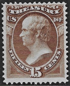 US 1873 Sc. #O79 unused no gum Cat. Val. $140.00 for no gum.