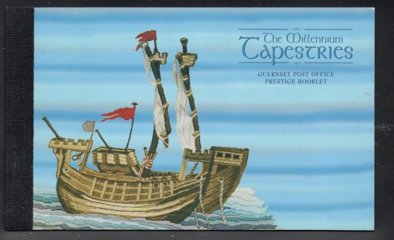 Guernsey 1998 Millennium Tapestries stamp booklet mint NH 624a, 624b