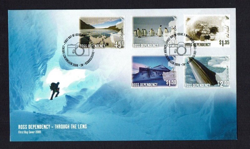 Ross Dependency: 2005, Photographs of Antarctica,  First Day Cover