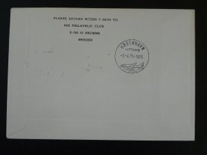 first flight cover Beirut Lebanon to Copenhagen SAS 1975 ref 99943