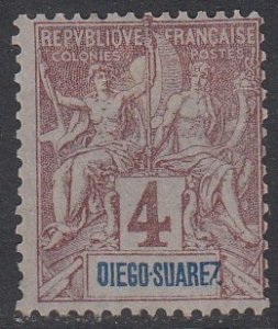 Diego Suarez 40 MNG CV $3.25