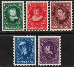 Netherlands Sc #B286-B290 Mint