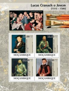 Mozambique 2011 MNH - Lucas Cranach - Paintings. Scott: 2233