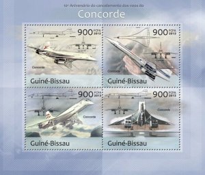 Guinea-Bissau 2013. CONCORDE   |  Michel Code: 6477-6480