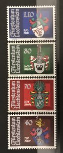 Liechtenstein 1981 #704-07, MNH, CV $3.10