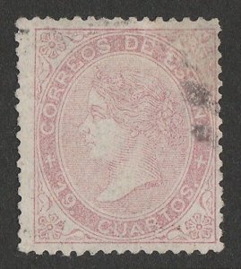 SPAIN 1867 Queen 19c . Edifil cat €570++