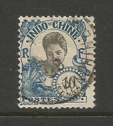 Indo-China  #107  used  (1922)  c.v. $0.75